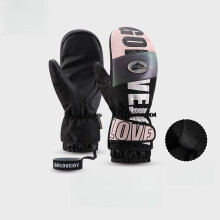 Waterproof Ski Mittens Ski Glove for Women Men Youth Winter Cold Weather Snow Gloves with Hands Warmer Zipper Pocket