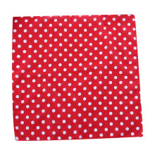 55x55cm Women Unisex Vintage Large Polka Dot Square Scarf Cotton Sport for Head
