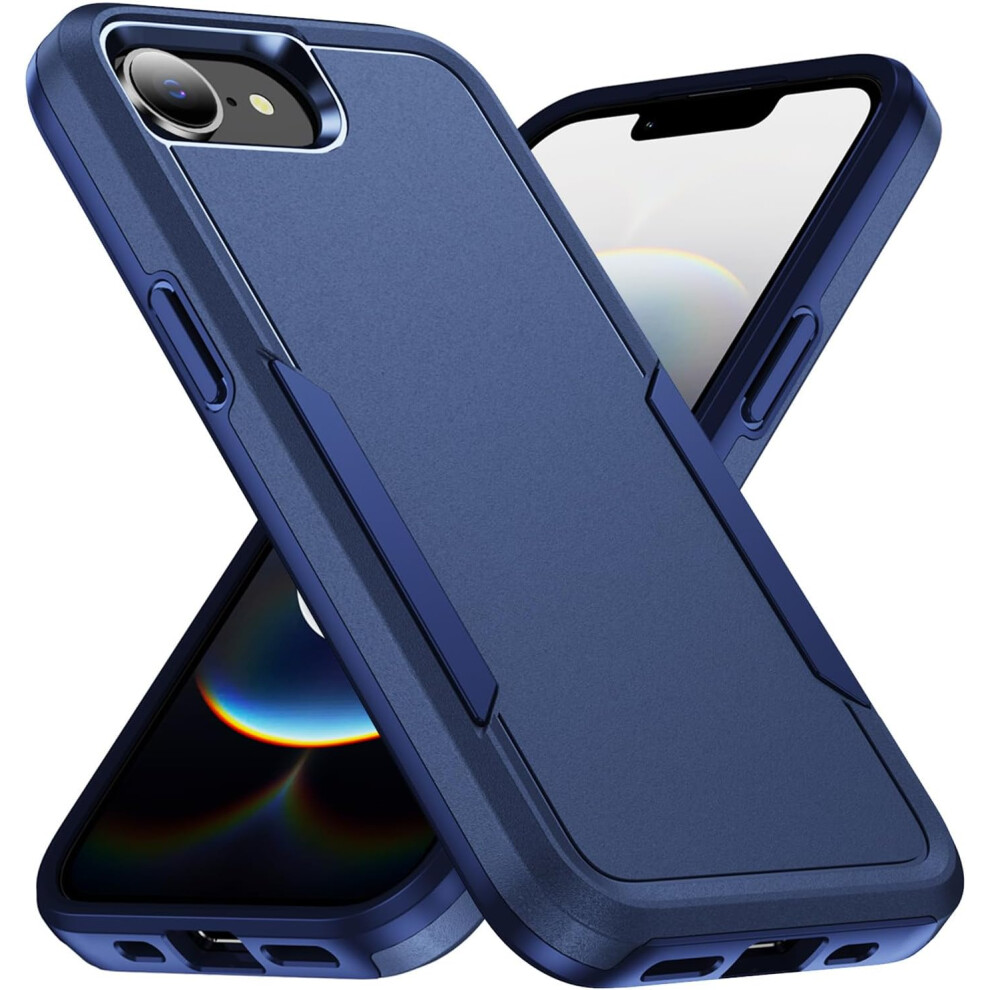Case Compatible With Iphone 16E 2025, Military Armor Heavy Duty Shockproof Anti-Fall Protective Case Cover For Men Women 9028731961255