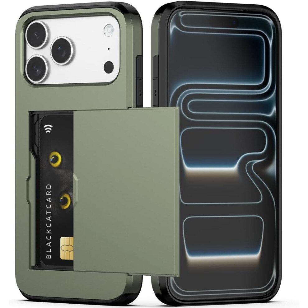 Compatible With Iphone 17 Pro Max Case Â Dual-Layer Shockproof Slim Wallet With Hidden Card Slot, 6.9" 9028731962634