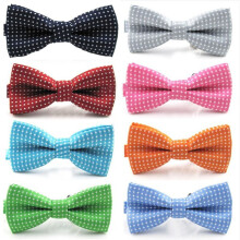Baby Boy Polka Dot Pre-tied Bow Tie 8 PCS