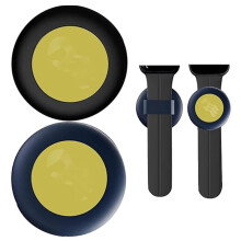 2-częściowy silikonowy adapter do paska zegarka Princess Ocean Medallion, kompatybilny z Apple Watch (38/40/41/42/44/45/49 mm) i większością