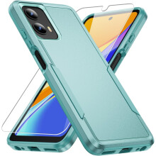 Military-Grade Drop-Tested Tough Case for Moto G 5G 2024 & G Play 5G 2024 with Screen Protector