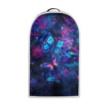 Cosmic Butterflies -keittiötehosekoittimen pölysuojus, 1 setti, polyesteriä, 15,94"K x 9,45"P x 7,28"L, kotikeittiöön, liukumaton