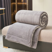 Coperta in pile per letto, ideale per soggiorno, viaggio, letto singolo o matrimoniale, Savins, adatta a tutte le stagioni.