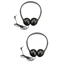 2pcs Headphone Earphone with 3.5mm Jack for Computer Guitar Gaming Headset