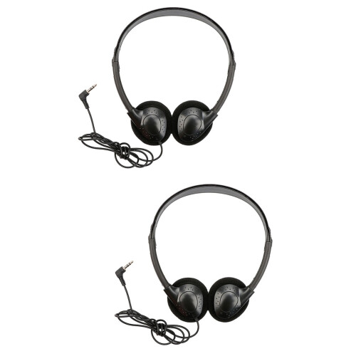 2pcs Headphone Earphone with 3.5mm Jack for Computer Guitar Gaming Headset