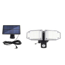 Solar Wall Light with Motion Sensor, Remote Control, 16W/300LM, Wide Angle, Fast Charge, Easy Install – Compatible with Outdoor Yard/Garden/Pathway