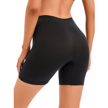 Women's High-Waist Seamless Thigh Slimmer Panty – Smoothing Body Shaper Bodysuit, Compatible with All-Day Wear