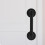 Antique Door Handle Black Bar Pull for Decorative and Practical Use 1