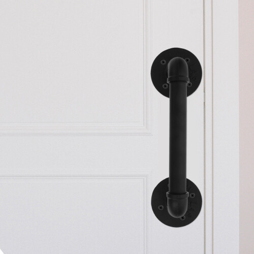 Antique Door Handle Black Bar Pull for Decorative and Practical Use