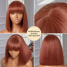 Elf Cut Wig Short Hair Wig with Bangs Mixed Color Highlights Fluffy Synthetic Wig Replacement Wig for Women Halloween Costume Wig