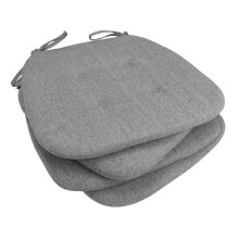 4 Pack Soft and Comfortable Chair Cushions Pads with Ties, Seat Cushions for Dining Room Chairs