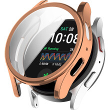 Compatible with Samsung Galaxy Watch 7 44mm/40mm Screen Protector & Soft TPU Bumper Case – Anti-Scratch Full Protection