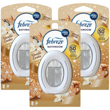 3 x 7.5ml Febreze Bathroom Air Freshener - Vanilla Cookie