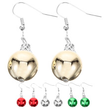 Feestelijke oorbellen voor dames, klokvormige oorbellen van ijzer, 1 set, voor feestjes