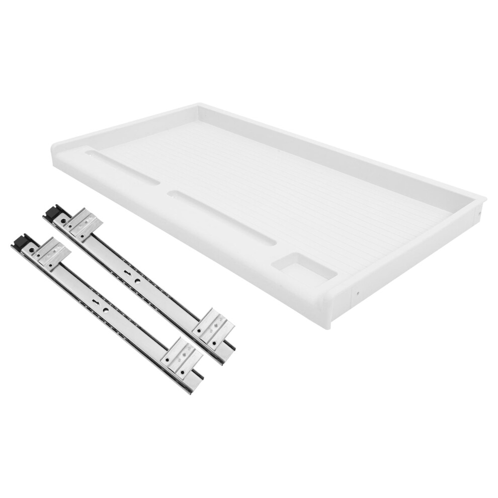 1 Set Under Desk Pull Out Keyboard Tray With Sliders Convenient Office Keyboard Drawer 9479868113923
