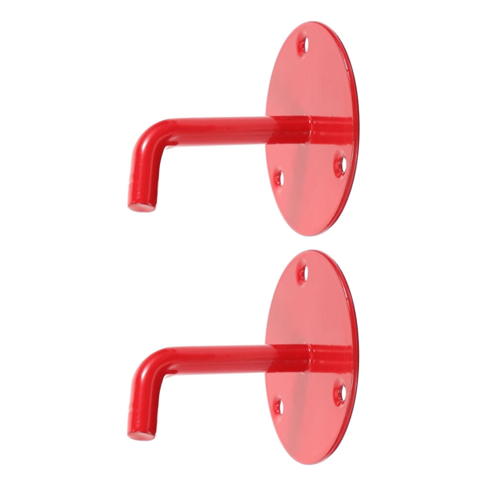 2Pcs Fire Extinguisher Wall Hanger Iron Easy Installation For Industrial Workers 9028731062020