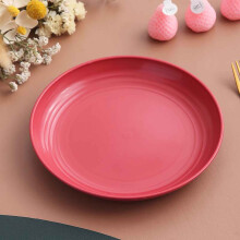 Plateau en plastique pour fruits et en-cas avec fond antidérapant – Plateau de service rétro et résistant pour desserts, en-cas, clés, bijoux