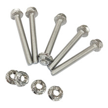 Stainless Steel Screw and Lock Nut 19M7834 14M7397 For