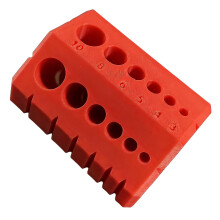 Reusable Precise Handheld Drilling Jigs Guide Positioning-Red