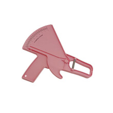 Easy Carry Fitness Measurement Tool Ergonomic Caliper for-Pink