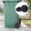 Raindrops 2 Stück Müllbehälter Außenbereich Mit Rädern 9