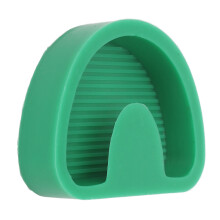 Base in Silicone Verde per Modello Dentale 3,1 x 2,2 pollici Portatile Smontabile
