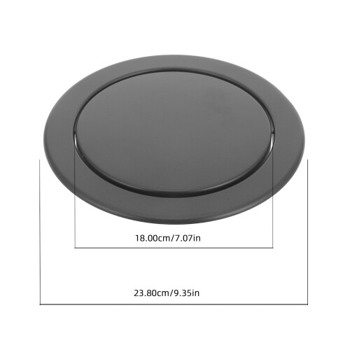 Müllbehälter Kommerziell Mit Timer Behälter Mit Deckel Schwarz 1