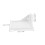 2 Pcs Mini Grow Tent Accessories Equipment Cabinet Triangle Bracket 2