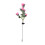 Solar Flowers Solar Cell Panel Intelligent Light Control Waterproof Function Solar Flower LightsPink 2