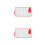 2Pièces Couverture De Repassage Portable Argent Pliable Pour Voyage 7