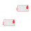 2Pièces Couverture De Repassage Portable Argent Pliable Pour Voyage 8