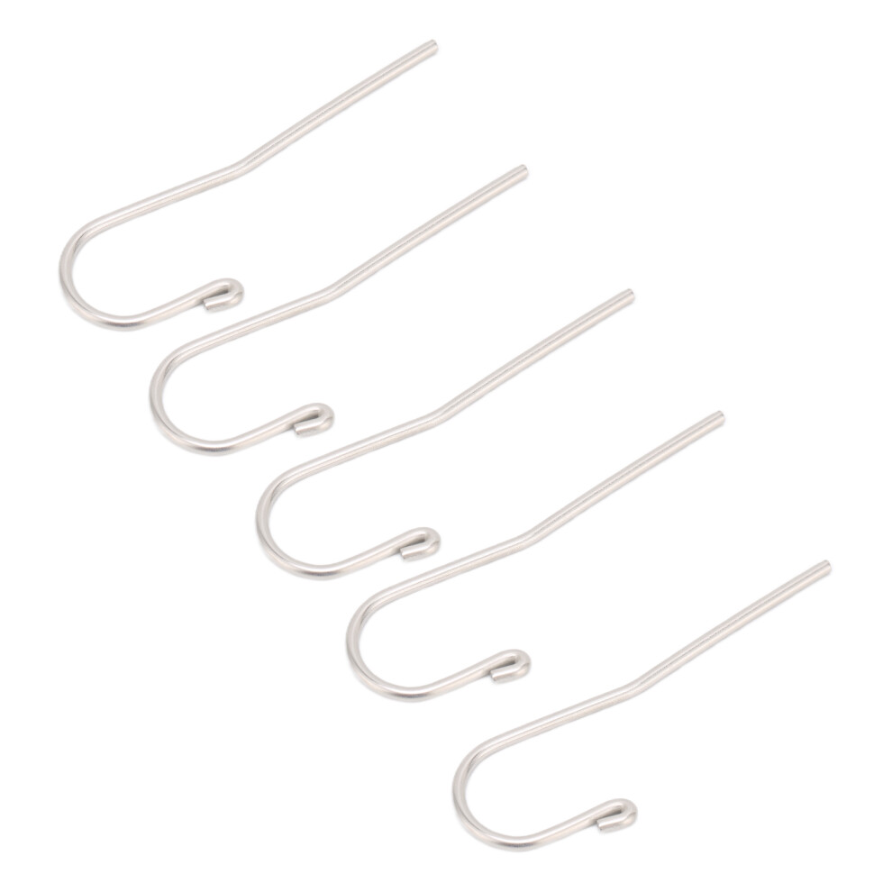 5pcs Stainless Steel Endodontic Locator Root Canal Hooks for Dental Apex