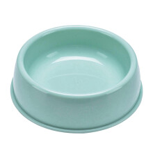 Begine 1Pc Anti-Slip Pet Food Bowl, Compatible with Green C, Durable Plastic Feeder for Cats & Dogs, Protects Cervical Vertebrae