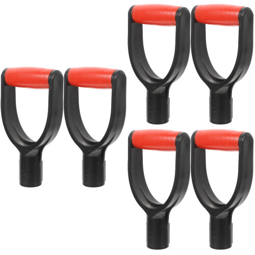 6Pièces Manche De Bêche Plastique Confortable Design D Multiusage 2