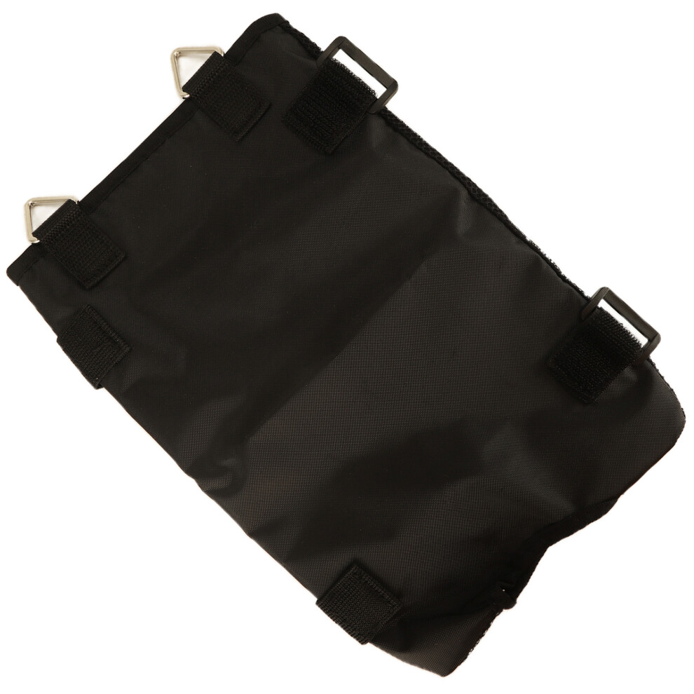 Black Wearable Urine Bag For Men 2000Ml Cloth Senior Pee Funnel