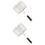 2Pièces Pince Grille Barbecue Argentée Robuste Pour Extérieures 5