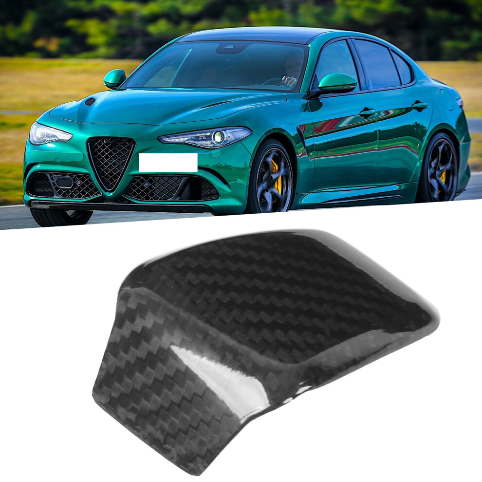 Carbon Fiber Steering Wheel Base Cover For Giulia/Stelvio 20-21 4631390699244