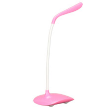 Lámpara de escritorio LED 500 mAh 256 g plateada recargable por USB