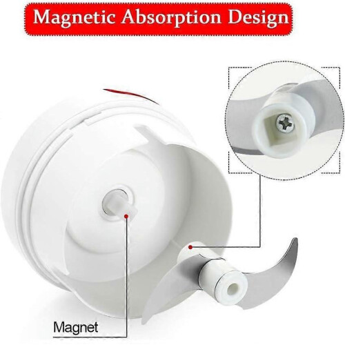 Manual Mini Garlic Chopper Press - Garlic Grinder Vegetable Chopper 2