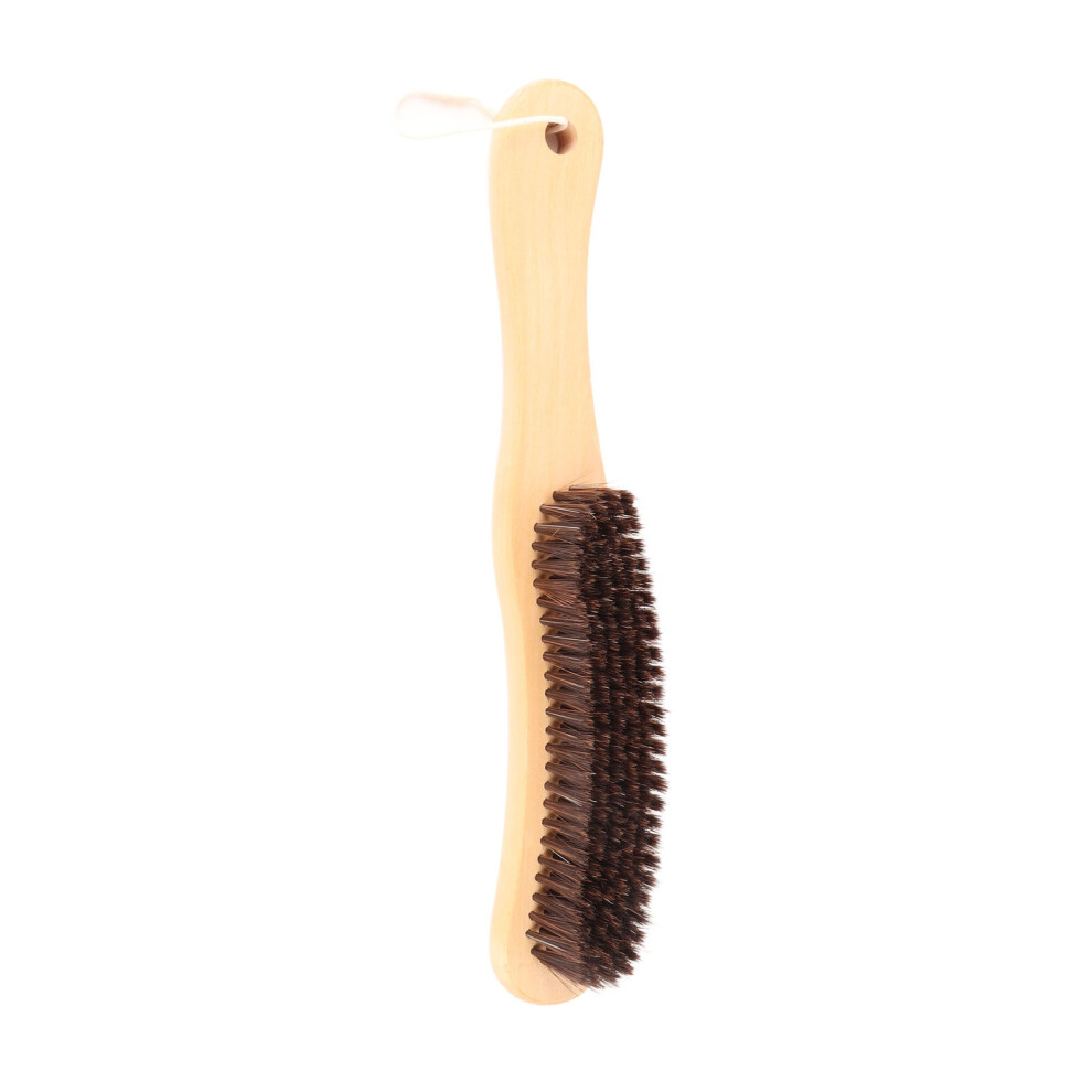 Unisex Clothes Brush Wooden Handle Antistatic Lint Remover Sweater Hair Cleaner