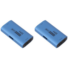 2X Extensor Compatível com 8K Repetidor 8K Amplificador de Sinal HD Conversor de Vídeo Adaptador Compatível com