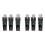 2X UHF Wireless Microphone System Adapter XLR Transmitter and Receiver for Dynamic Microphone Guitar Audio Mixer 1