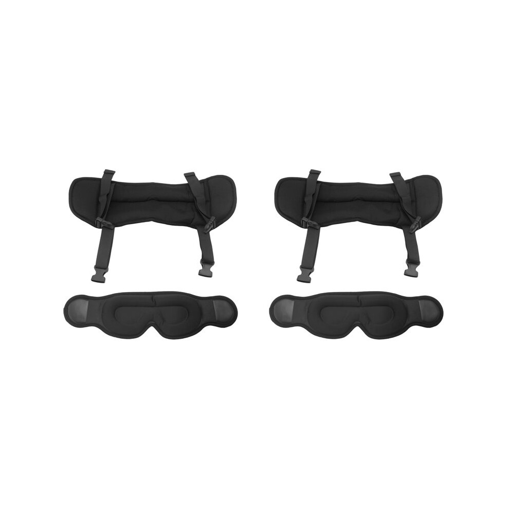 2X Travel Pillow, Airplane Neck Pillow For Long Flight, Oversized Strap With Eye Mask 360Support Headrest 6032923503294