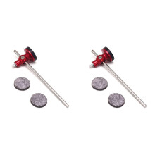 2X Justerbar Bastrumpedalslagare Aluminiumlegering Hammare Slaginstrumenttillbehör