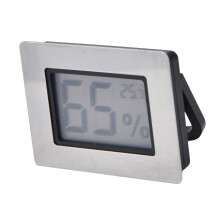 Eingebautes Design LCD-Elektrothermometer-Hygrometer für Zigarrenkisten-Gitarrenkoffer