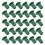 48Pcs Bright Green Plastic Cane Topper Protectors for Garden Use 8