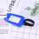 2Pièces Tags De Valise Bleu Durable, Identifier Bagage Aéroport, Nom 3