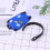 2Pièces Tags De Valise Bleu Durable, Identifier Bagage Aéroport, Nom 5